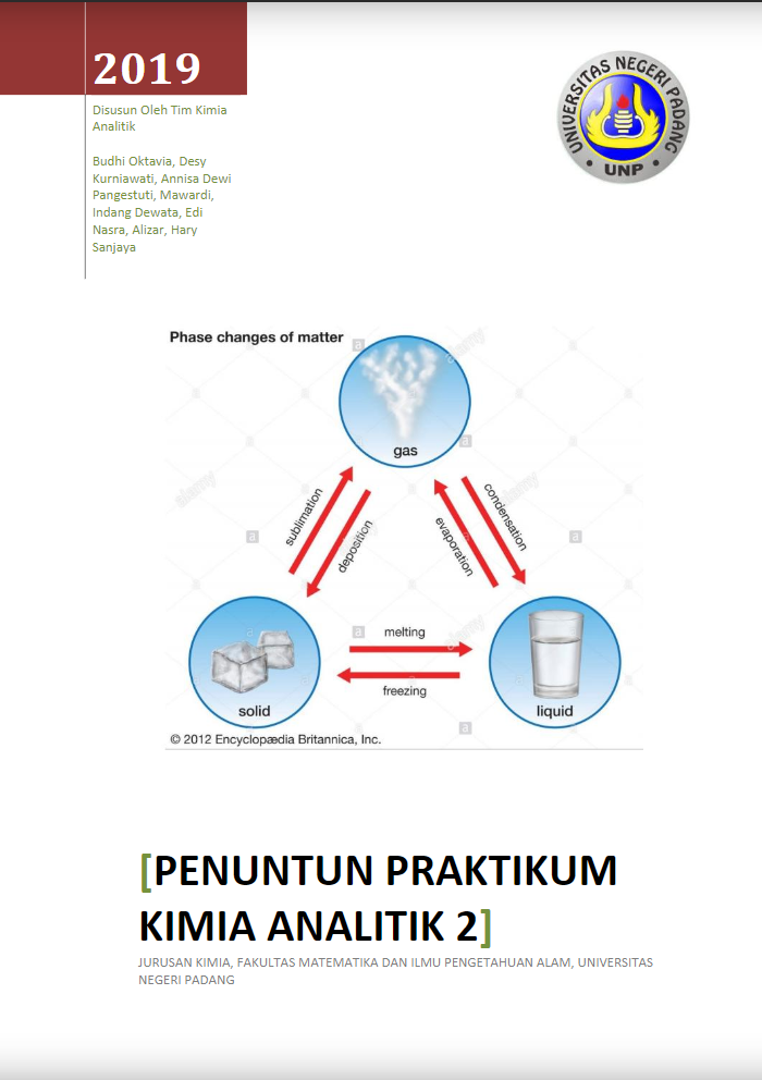Cover Penuntun Praktikum Kimia Analitik 2